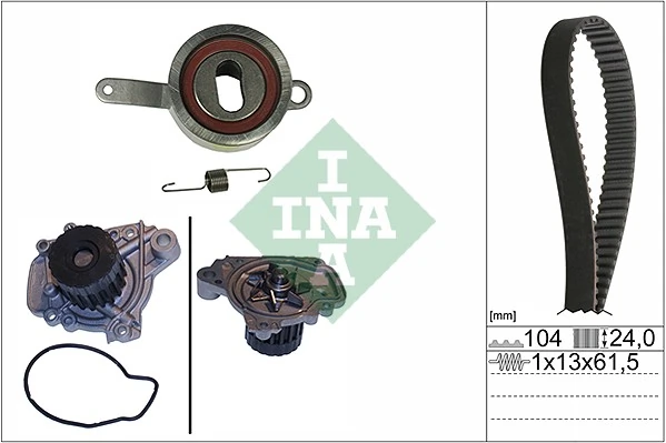 Water Pump & Timing Belt Kit